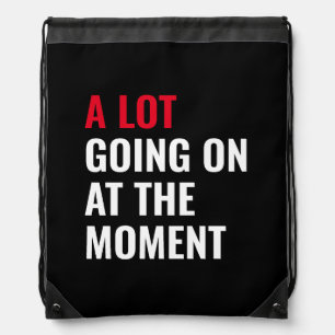 Sticker Drawstring Bag