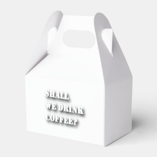 Sticker Favor Boxes