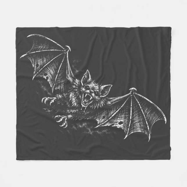 Sticker Fleece Blanket (Front (Horizontal))