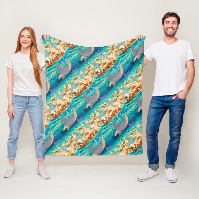 Sticker Fleece Blanket (In Situ)