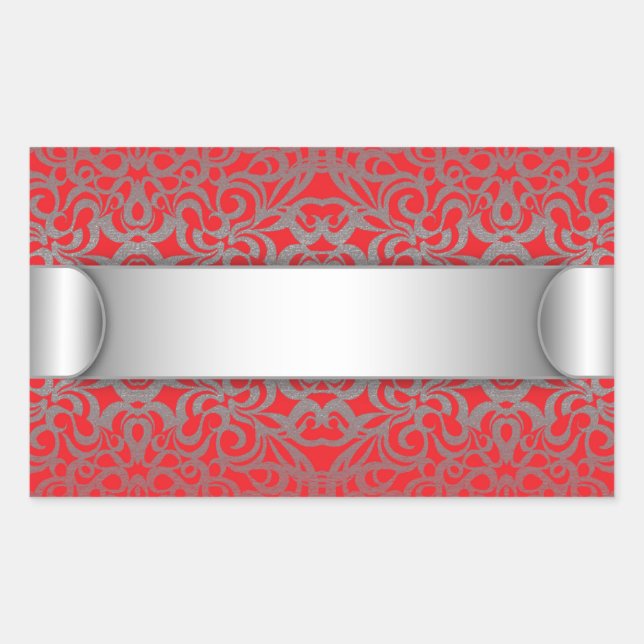 Sticker Floral abstract background (Front)