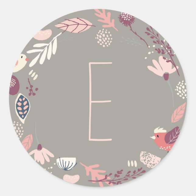 STICKER | Floral Girl Bunny Baptism LDS (Front)