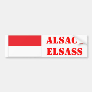 Sticker for car Alsace Belch ùn Wiss
