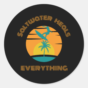 sticker for surf lover