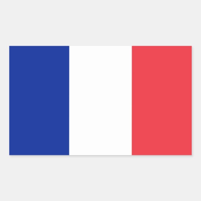 Sticker "French flag". (Front)