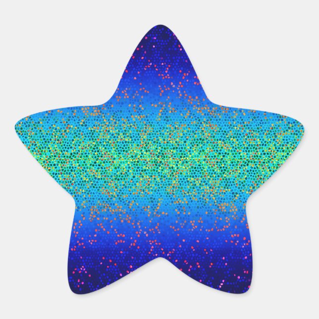 Sticker Glitter Star Dust (Front)
