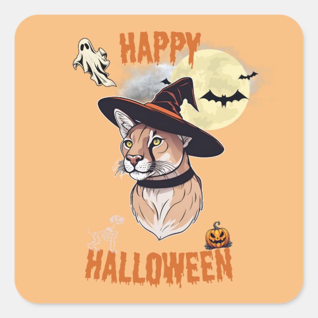 sticker halloween animals (Front)