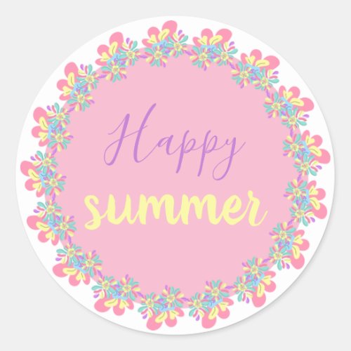 Sticker Happy summer
