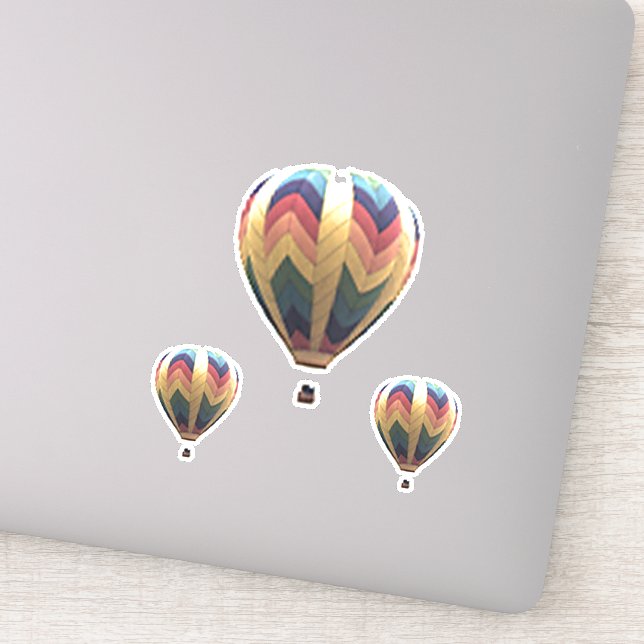 Sticker - Hot Air Balloons (Detail)