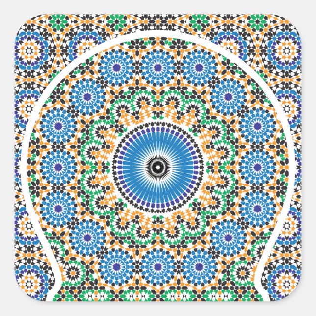 Sticker in Moroccan Style (Front)