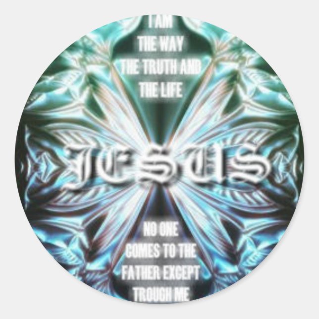 Sticker ``John 14:6´´ (Front)