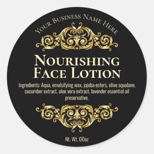 Sticker Label For Handmade Face Lotion