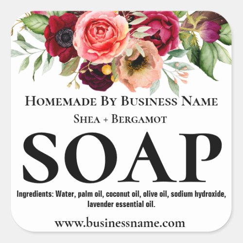 Sticker Label For Handmade Soap