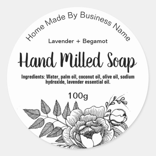Sticker Label For Handmade Soap