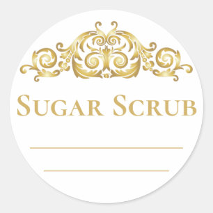 Sticker Label For Handmade Sugar Scrub