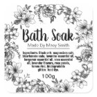 Sticker Label For Homemade Bath Salt