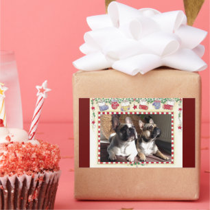 Sticker Label French Bulldog