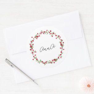 Sticker, Label - Rose