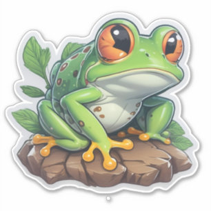 Sticker Magic Frog-themed Designs