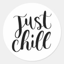 Sticker Minimalist Calligraphy for Journaling