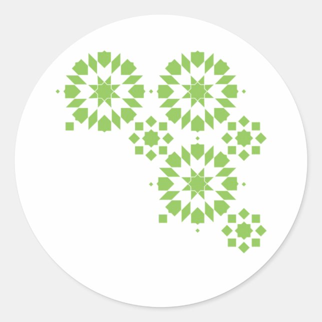 Sticker Moroccan Zelij* Ceramic (Front)