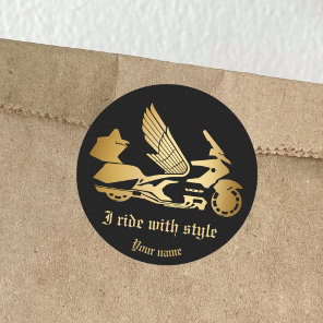Sticker motorbike motorcycle biker goldwing