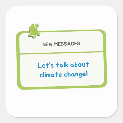 Sticker _ New Messages for Climate