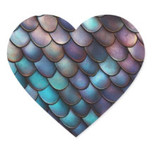 Sticker of Heart&Scales