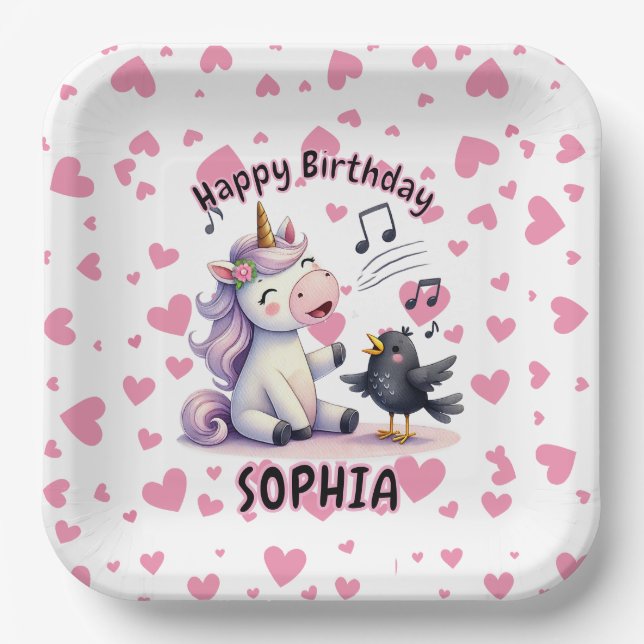 Sticker Paper Plates (Front)