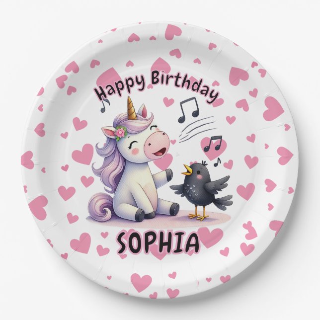 Sticker Paper Plates (Front)