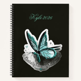 Sticker Phrase cap Notebook