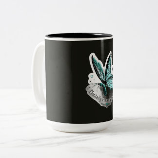 Sticker Phrase cute coffee mug
