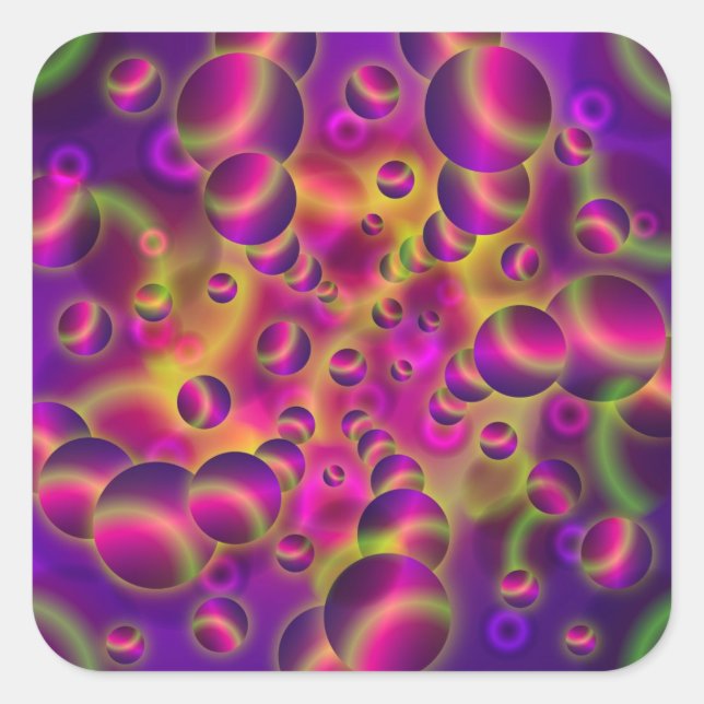 Sticker Psychedelic Visions (Front)