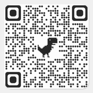 Sticker QR CODE to Rickroll
