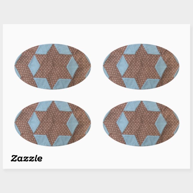 Sticker - Quilt Pattern Castle (Sheet)