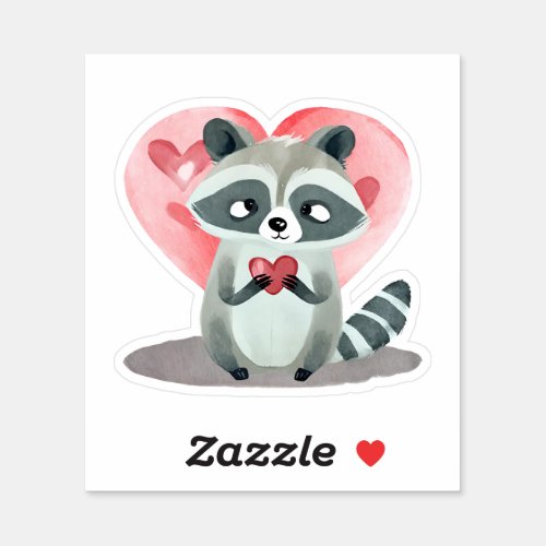 Sticker _ Raccoon