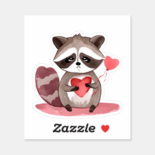 Sticker _ Raccoon