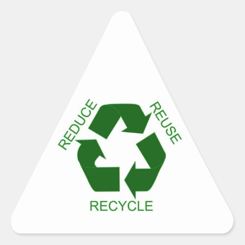 Sticker _ Reduce Reuse Recycle