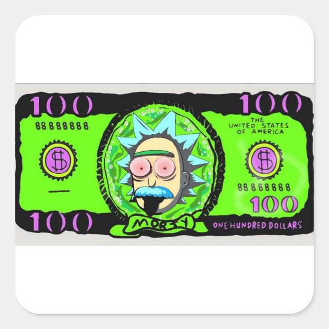 STICKER RICK AND MORTY (Front)
