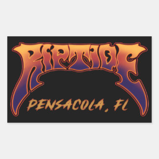 Sticker RIPTIDE Pensacola, FL Logo