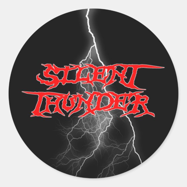 sticker_round4 classic round sticker (Front)