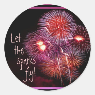 Sticker Seal ~ Celebrate :: Fireworks
