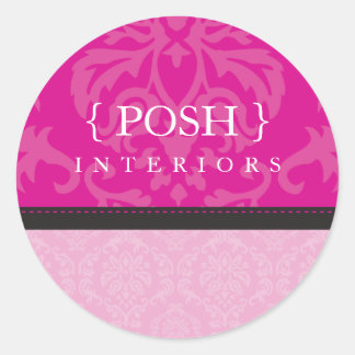 STICKER SEAL :: divinely damask 1B