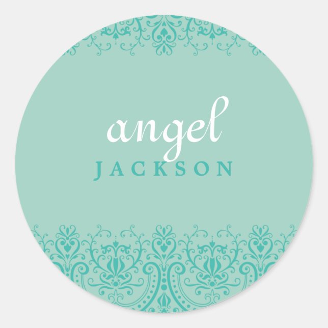 STICKER SEAL :: elaborately fine 7 (Front)
