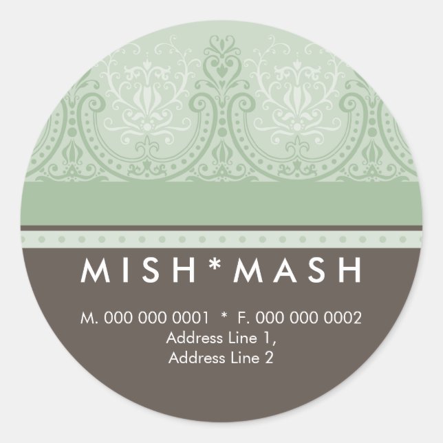 STICKER SEAL :: glam 3 (Front)