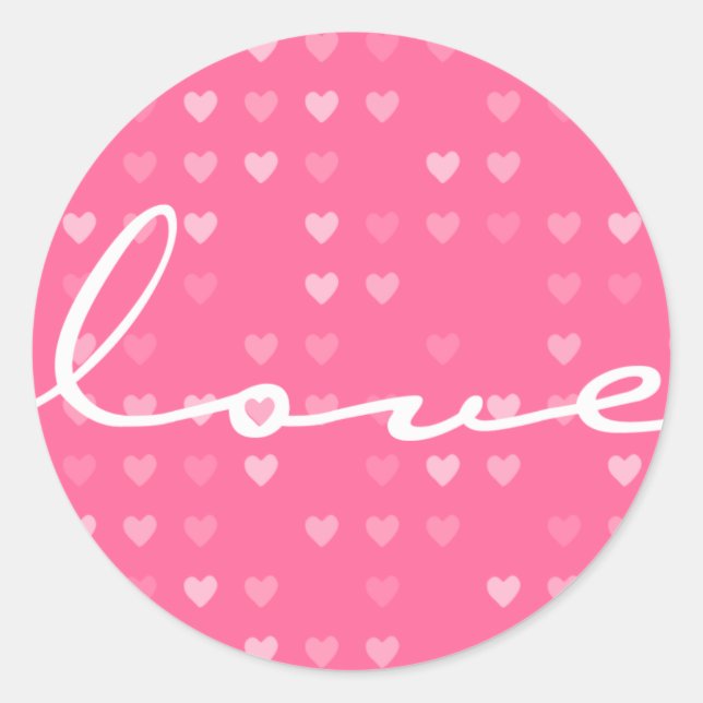 STICKER / SEAL :: love (Front)