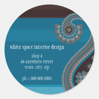 STICKER SEAL :: Paisley 1