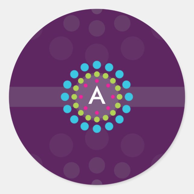 STICKER SEAL :: retrospot 1 (Front)