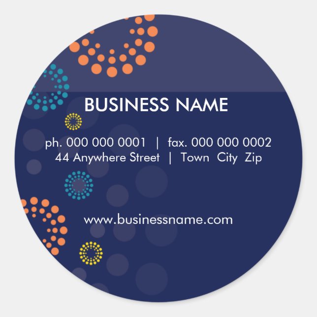 STICKER SEAL :: retrospot 3 (Front)