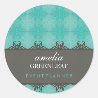 STICKER SEAL :: stylish patterned 5
